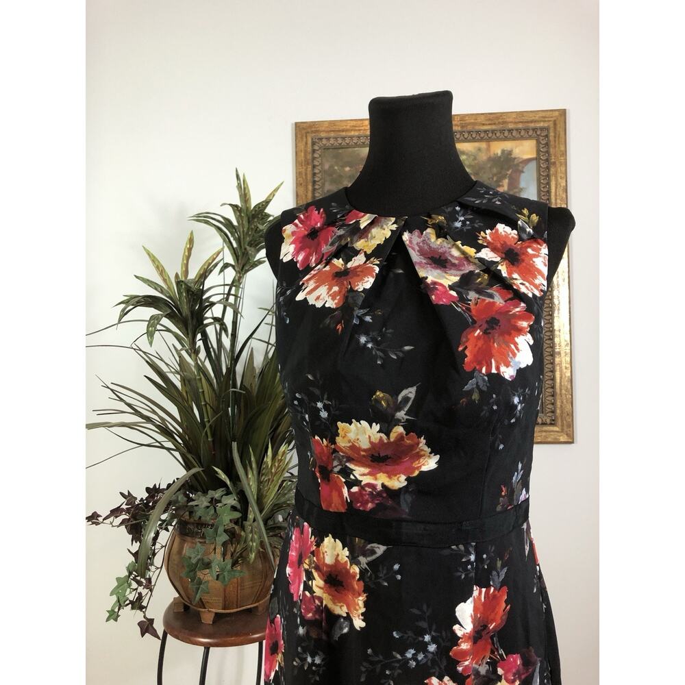 CB Established 1962 Women’s Sheath Dress Size 8 Sleeveless Boho Vacation Resort - Picture 2 of 10